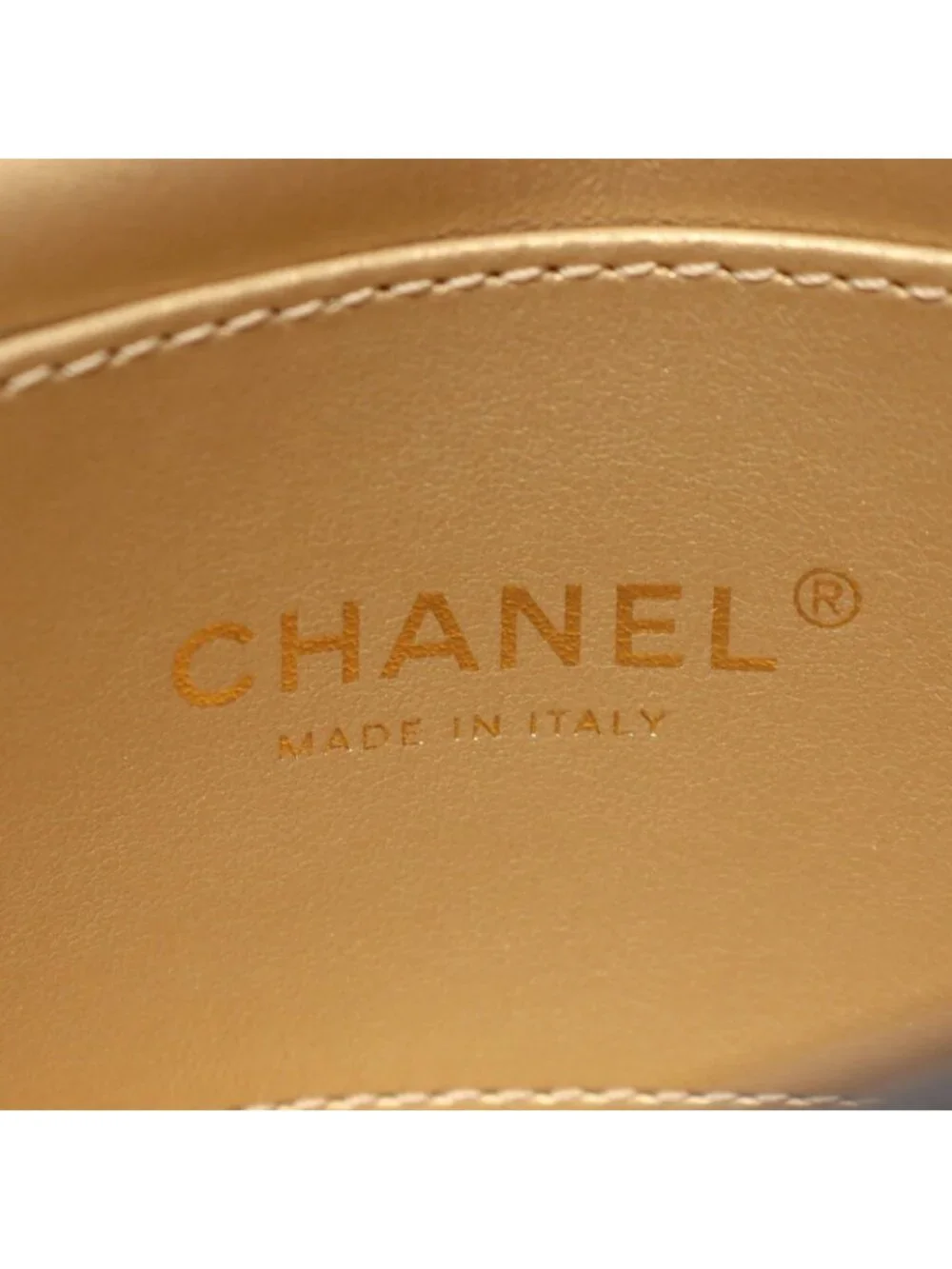 Chanel Handbag Quilted Chain Clutch Black Lambskin